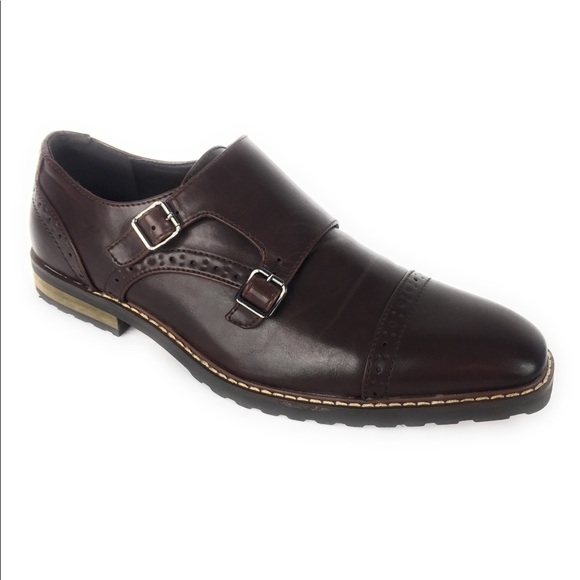 van heusen monk strap shoes